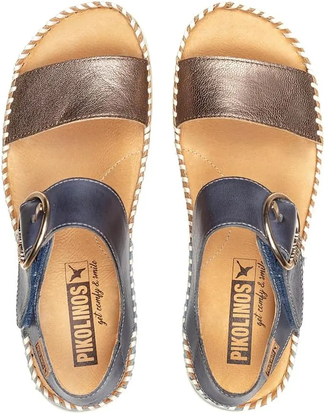 Wedge Sandals Leather Marina for Woman