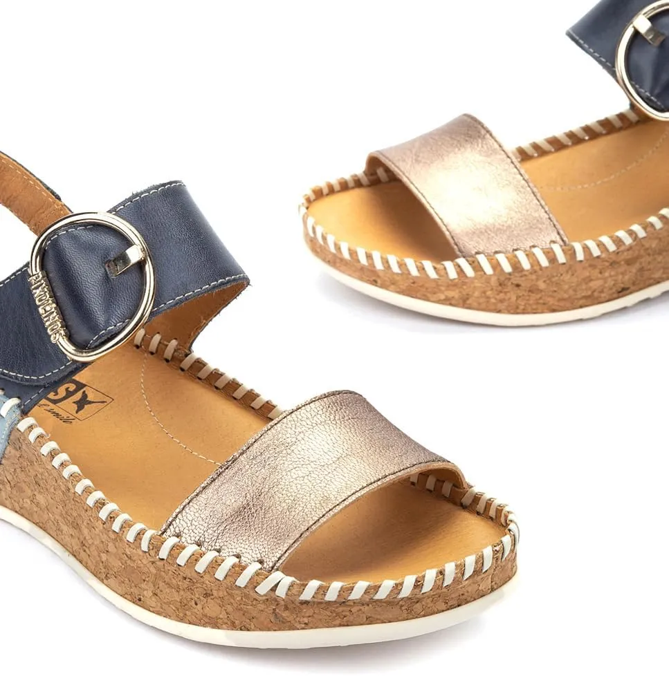Wedge Sandals Leather Marina for Woman