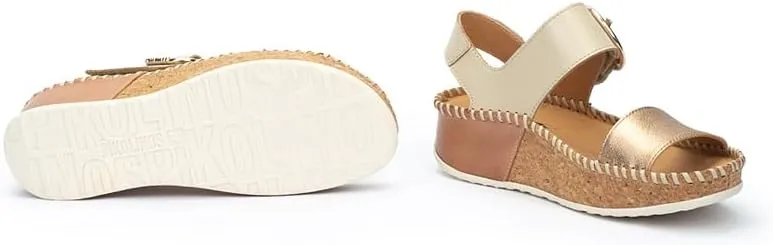 Wedge Sandals Leather Marina for Woman