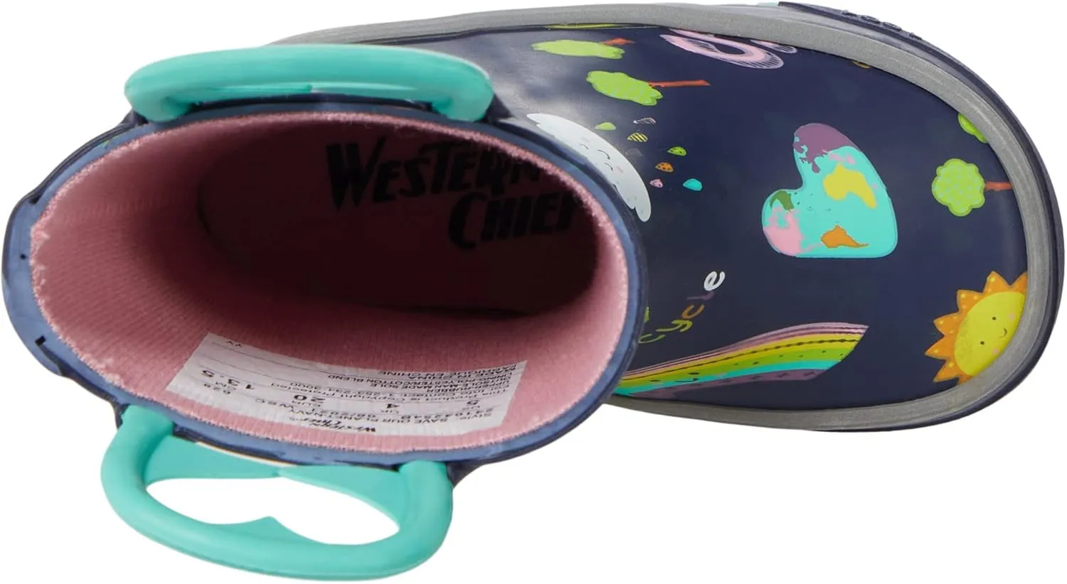 Western Chief Girl's Save Our Planet Tread Loop Boot (Toddler/Little Kid/Big Kid)