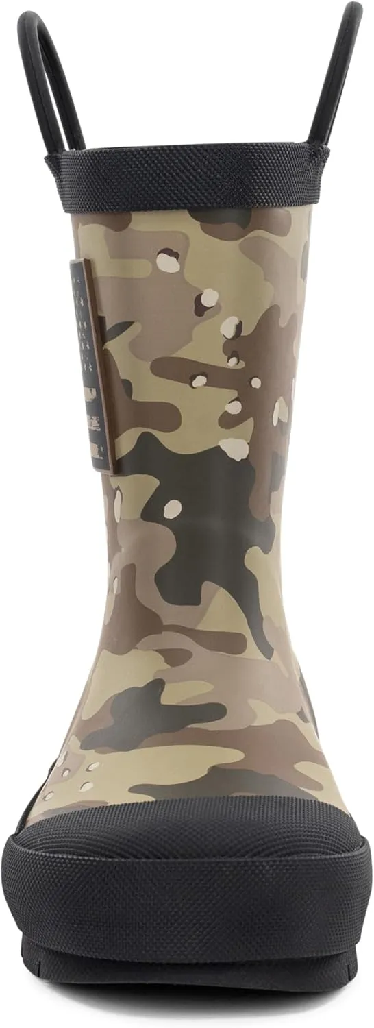 Western Chief Rain Boots with Pull on Handles for Toddlers and Kids - Premium Waterproof Boots for Boys and Girls