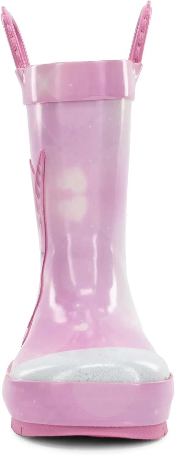 Western Chief Rain Boots with Pull on Handles for Toddlers and Kids - Premium Waterproof Boots for Boys and Girls
