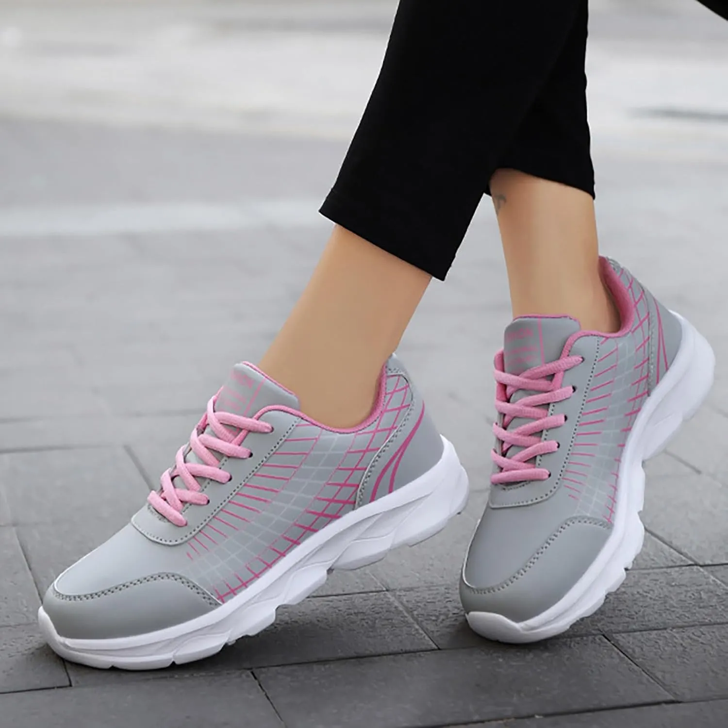 Women Lightweight Slip On Shoes Casual Comfortable Walking Sneakers Canvas Flats Non Slip Breathable Loafers
