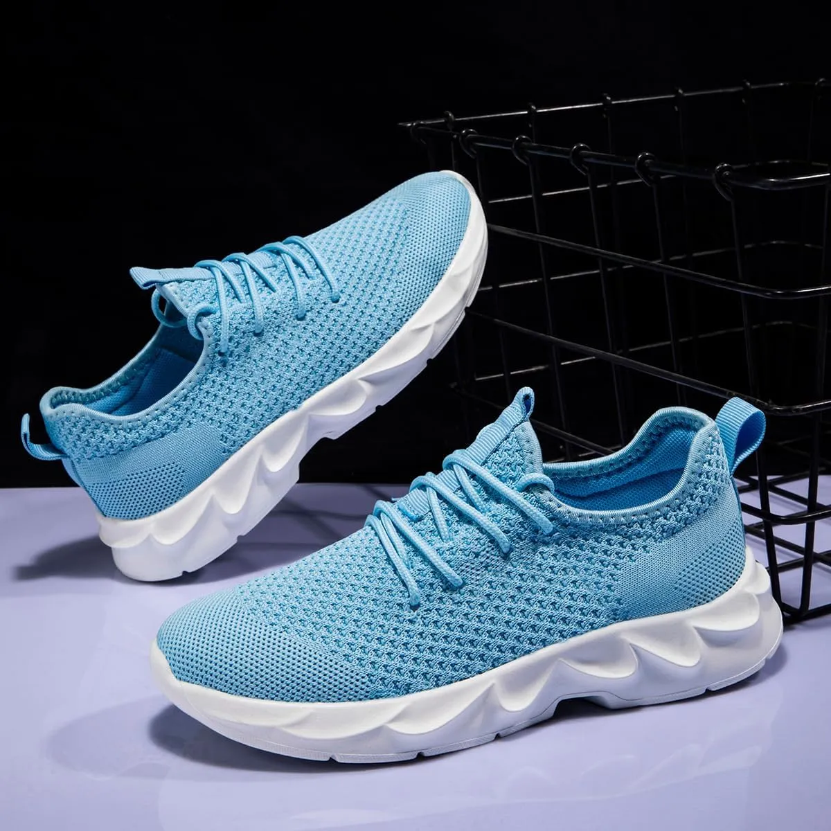 Women Shoes Walking Slip On Running Sneakers Tennis Sports Sneakers Breathable Lightweight Workout Gym Athletic Sneakers
