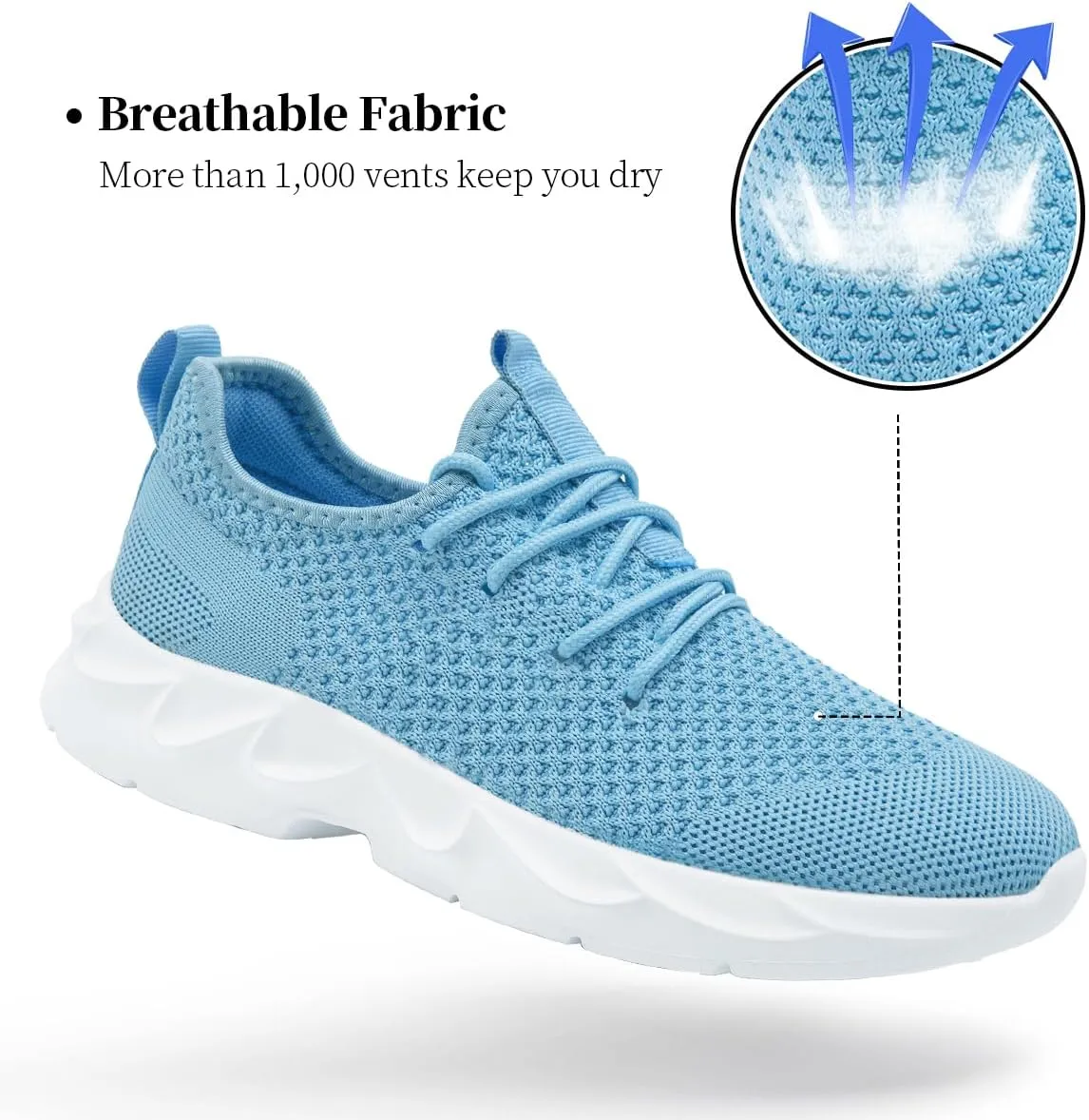 Women Shoes Walking Slip On Running Sneakers Tennis Sports Sneakers Breathable Lightweight Workout Gym Athletic Sneakers