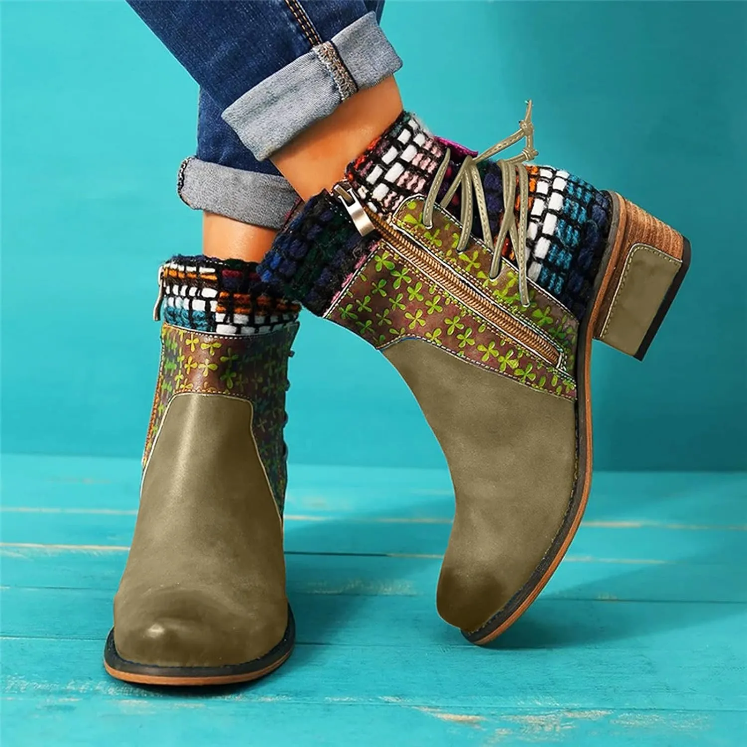 Womens Ankle Boots Arch Support Wide Width Womens Flat Tan Brown Lace Up Ankle Booties Womens Brown Boots Knee High Black Peep Toe Booties for Women White Western Booties for Women Low Heel
