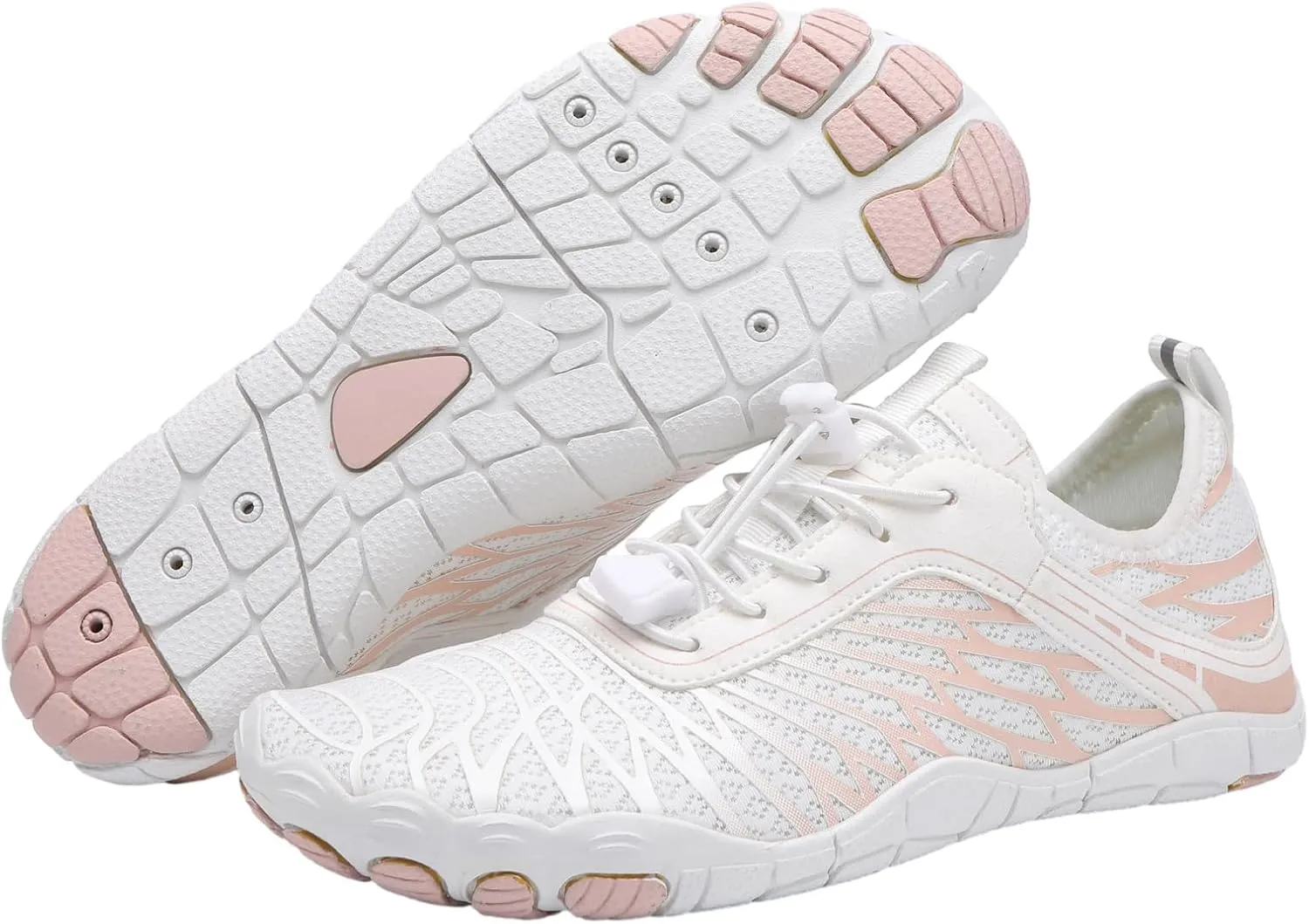 Womens Hiking Footwear Barefoot Pro Barefoot Shoes Quick-Dry Non-Slip Water Shoes for Women Men Sport Athletic Running Sneakers Walking Shoes for Pool Beach Surf Water Park Yoga