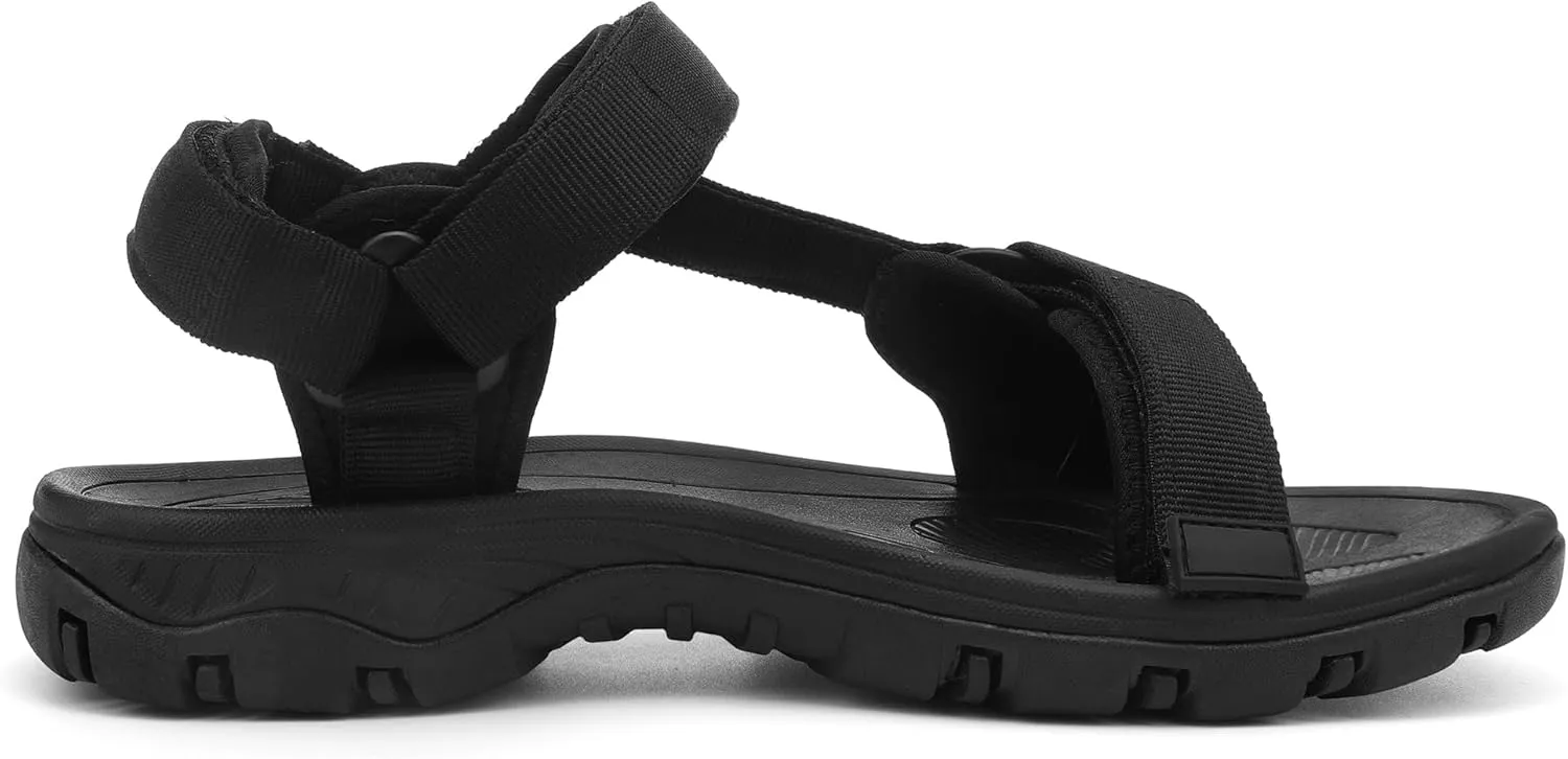 Women's Hiking Sport Sandals Water Outdoor Athletic Shoes With Arch Support Adjustable Velcro Beach Shoes