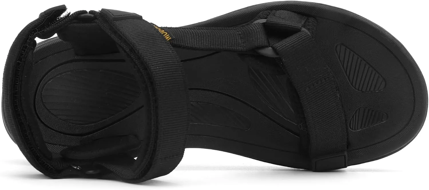 Women's Hiking Sport Sandals Water Outdoor Athletic Shoes With Arch Support Adjustable Velcro Beach Shoes