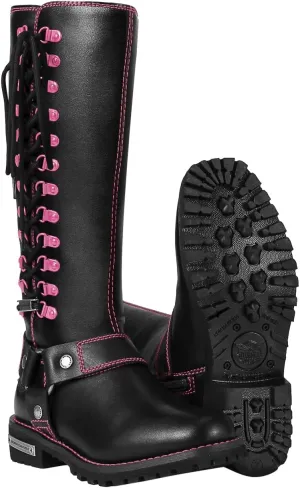 Women's Knee-High Fashion Boots, Comfortable Low Heel Mid Calf Flat Boots for Ladies.