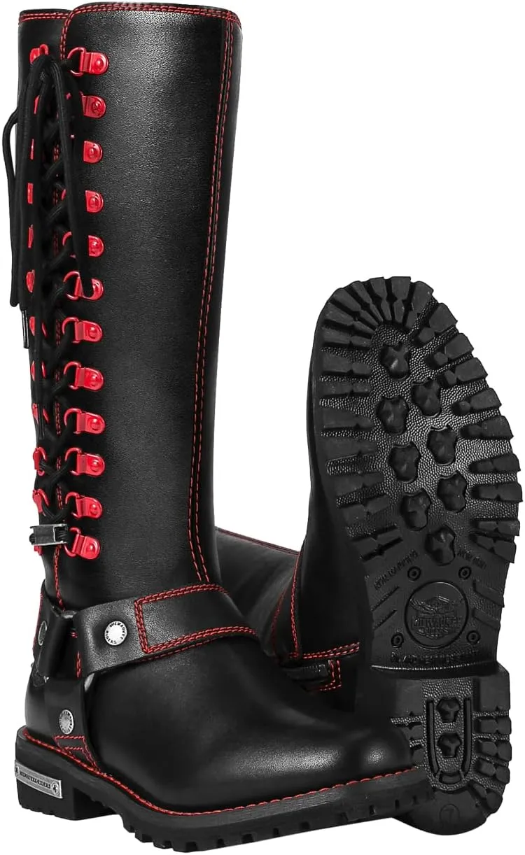 Women's Knee-High Fashion Boots, Comfortable Low Heel Mid Calf Flat Boots for Ladies.