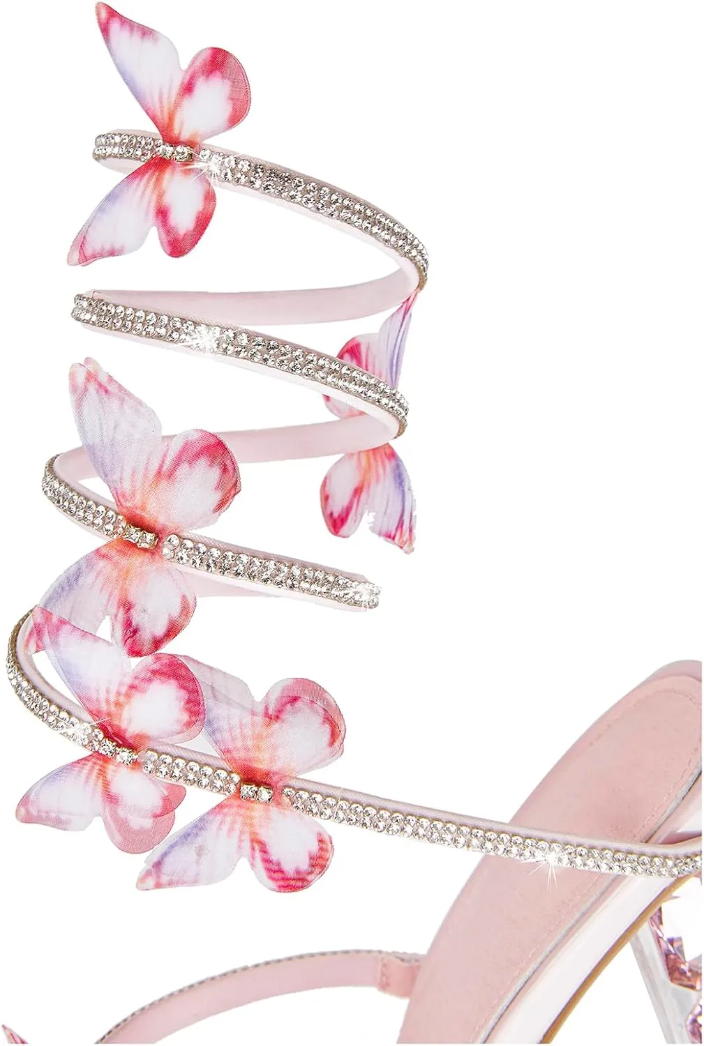 Womens Lace Up Sandals Square Open Toe Chunky High Heels Rhinestone Strappy High Block Heel Sandals Sparkly Dress Party Wedding Shoes