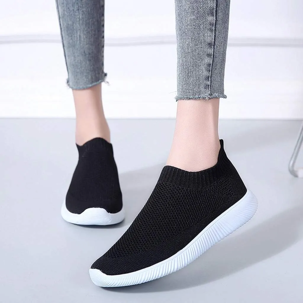 Womens Running Shoes Slip-on Walking Sneakers Slip On Shoes Women Lightweight Men's Casual Shoes Platform Sneakers Brown Tennis Shoe Loafers Shoe