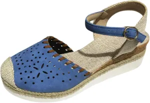 Women'S Sandals 2025 Closed Toe Platform Vacation Wedges Shoes Waterproof Espadrilles For Resort Espadrille Summer Heels