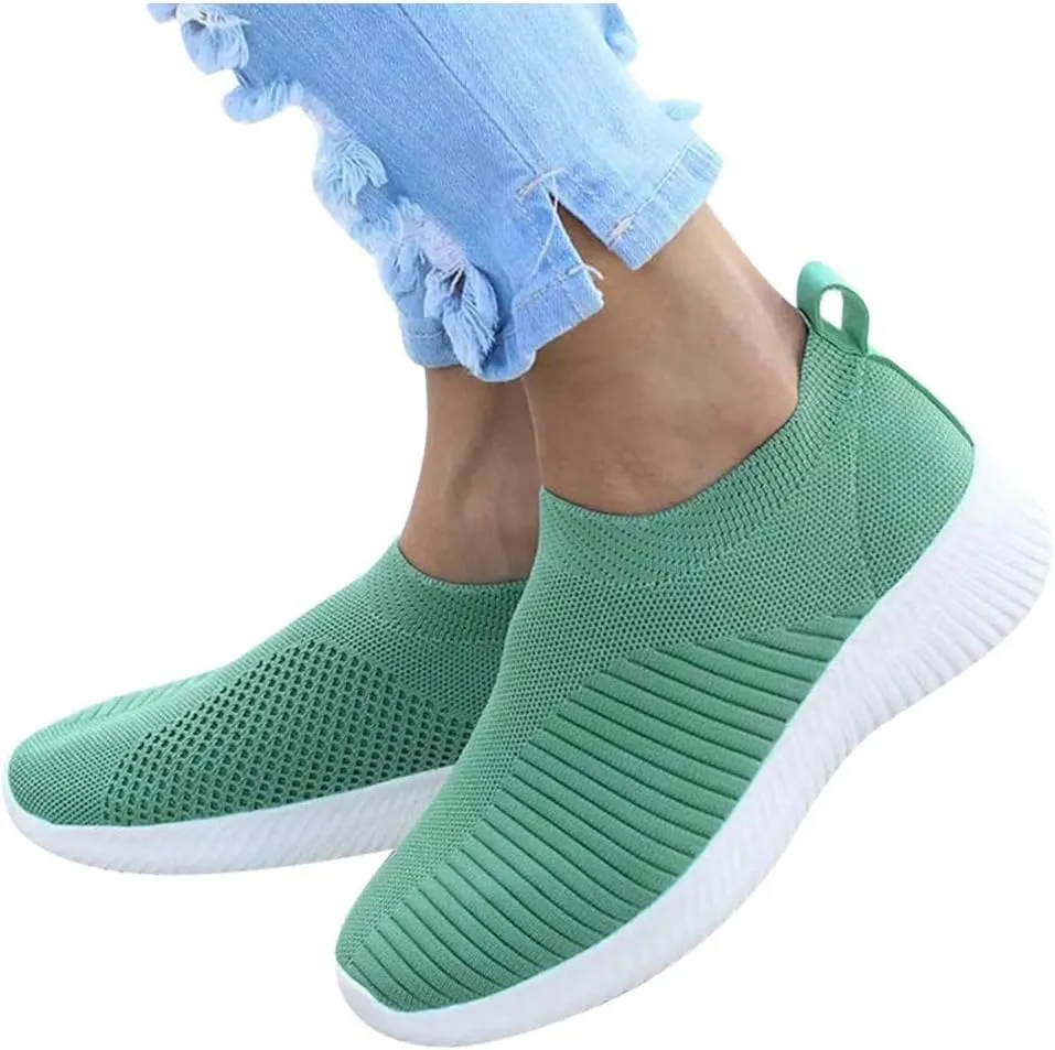 Womens Slip On Sneakers Women Walking Tennis Shoes Tennis Shoes Men Flat Feet Men's Casual Dress Shoes Slip On Sneakers White Tennis Shoe Trainers Shoe