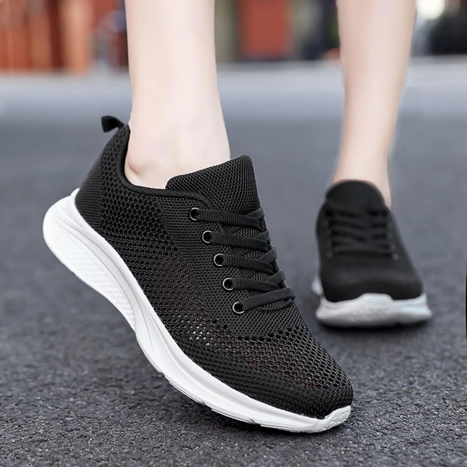 Womens Slip on Walking Shoes Comfort Lightweight Breathable Mens Casual Shoes Sport Slip On Shoes Casual Fashion Sneakers Slip On Tennis Shoe Trainers Shoe