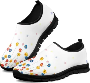 Women's Sneakers Casual Low Top Walking Sneaker Flat Outdoor Breathable Slip On Soft Lightweight Shoes for Women