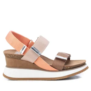 Women's Wedge Sandals By XTI, 4480502 Coral
