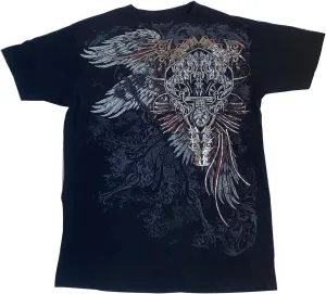 Womens Y2k Graphic Baggy Tees Shirts 2000s Gothic Grunge Emo Tops Fairycore Clothes