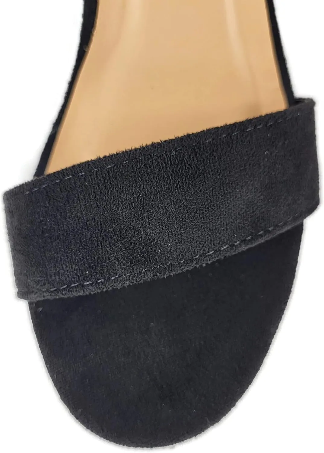 Wrap Around Comfort Low Block Heel Sandals Open Toe Strappy Tie Up
