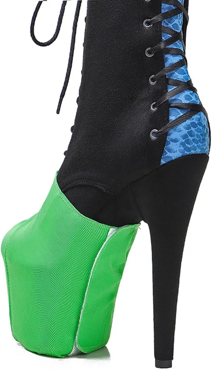 WUXIN H&P Women's Pole Dance Shoes protectors Exotic Heels protectors