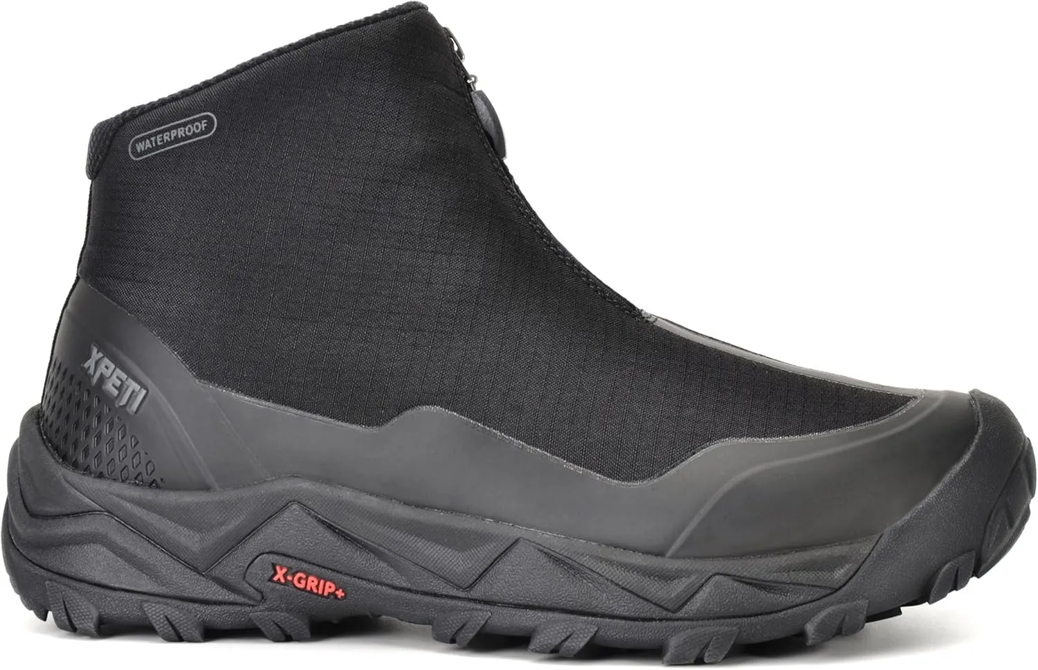 XPETI Men's Coldurban II Front Zip Waterproof Campsite Hiking Boots